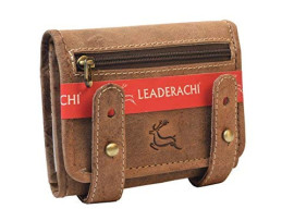 LEADERACHI Hunter  Leather Men's Wallet (W9-01A_Brown)